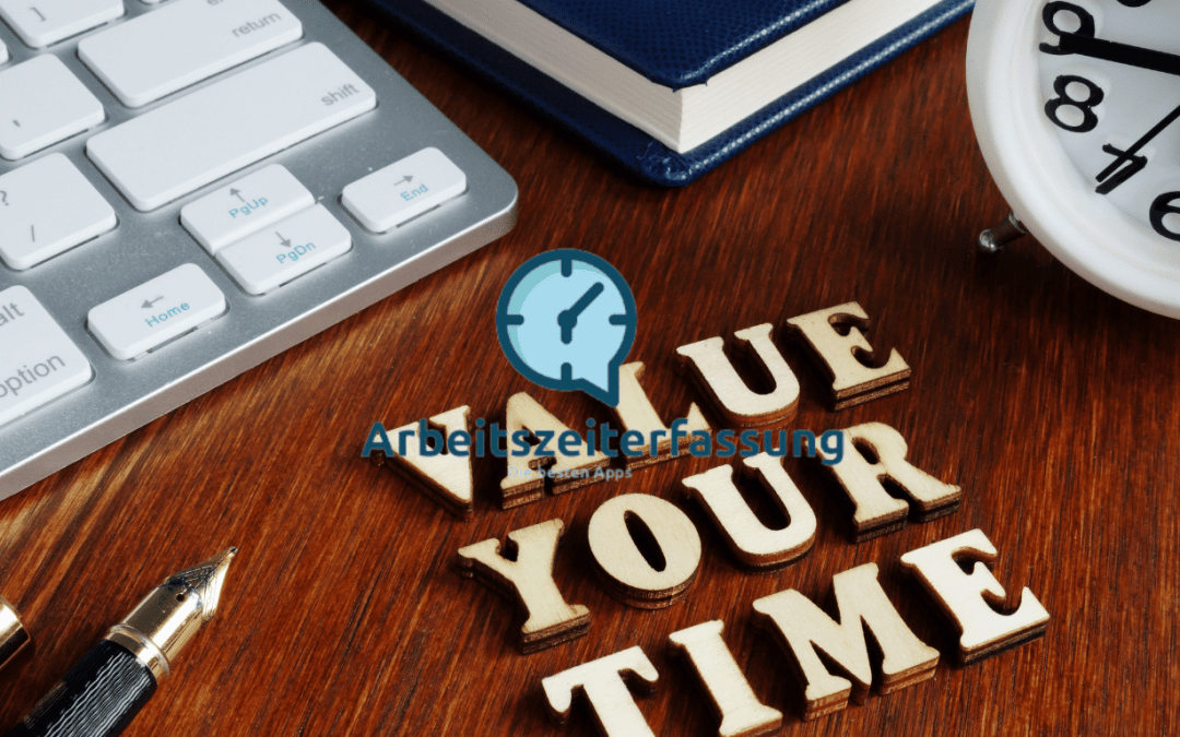 llustration zur Arbeitszeiterfassung und Arbeitszeiterfassung App